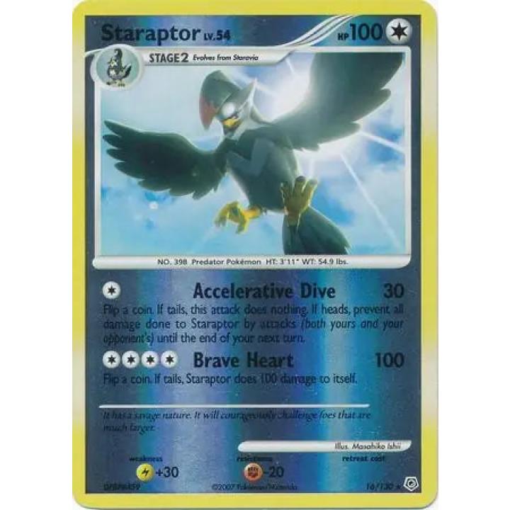 Staraptor Lv.54 16/130 - Diamond & Pearl - Holofoil