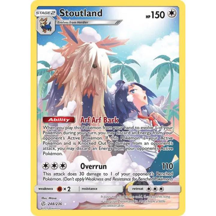 Stoutland 248/236 - Cosmic Eclipse - Holofoil