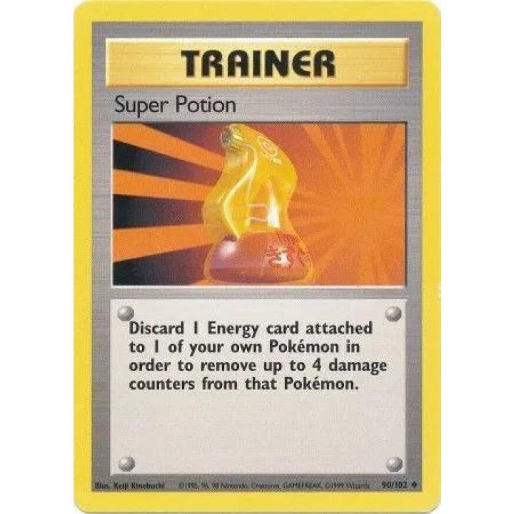 Super Potion 90/102 - Base Set (Unlimited) - Normal - Excellent