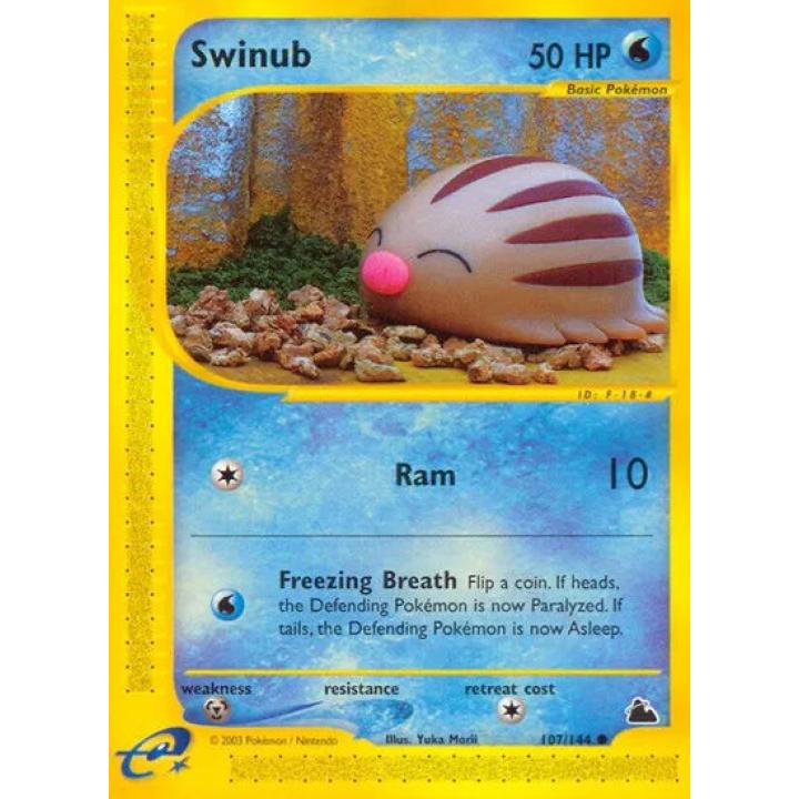 Swinub 107/144 - Skyridge - Normal