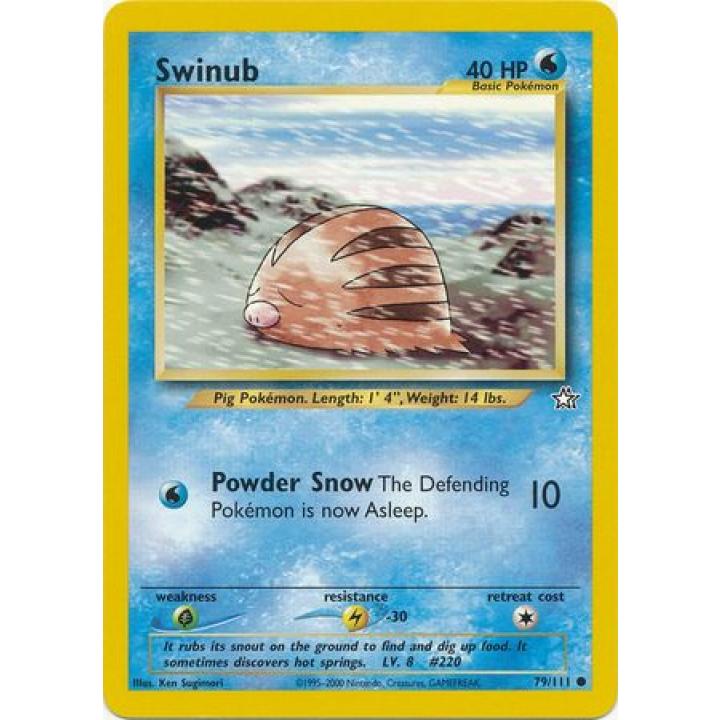 Swinub 79/111 - Neo Genesis (Unlimited) - Normal
