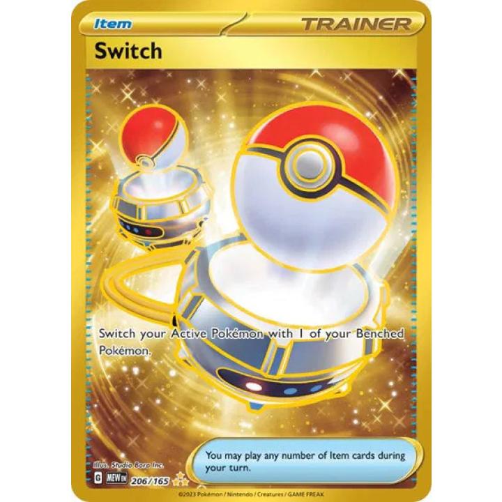Switch 206/165 - Scarlet & Violet 151 - Holofoil