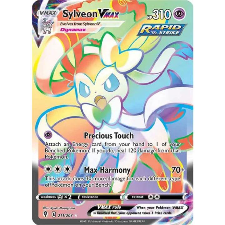 Sylveon VMAX 211/203 - Evolving Skies - Holofoil