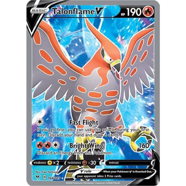 Talonflame V 168/185 - Vivid Voltage - Holofoil