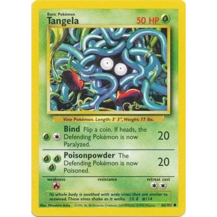 Tangela 66/102 - Base Set (Unlimited) - Normal