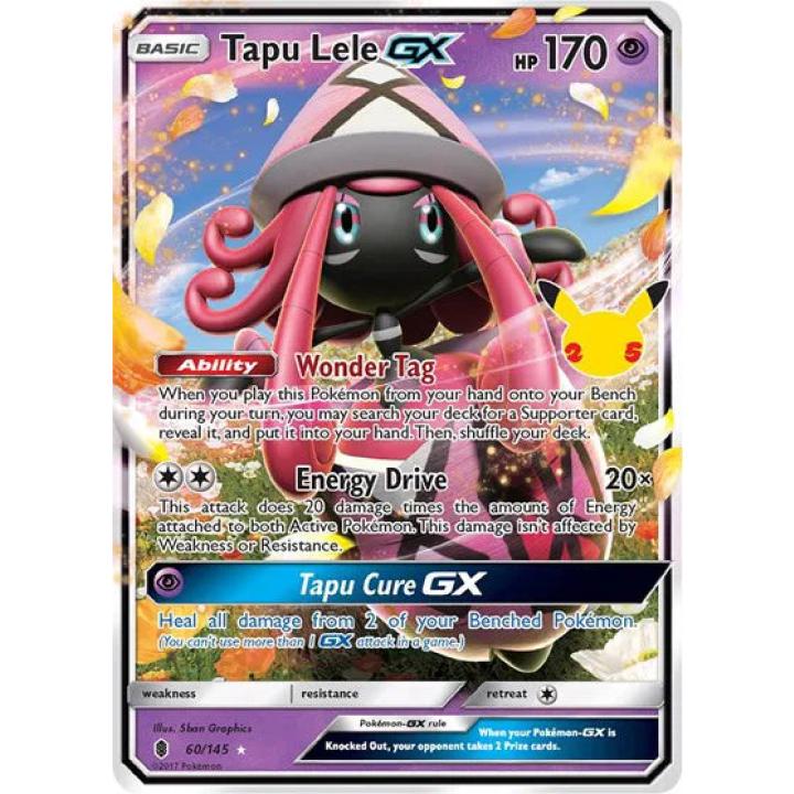 Tapu Lele GX 60/145 - Celebrations: Classic Collection - Holofoil