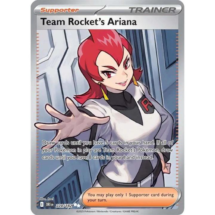 Team Rocket's Ariana 224/182 - Destined Rivals - Holofoil