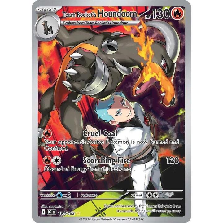 Team Rocket's Houndoom 191/182 - Destined Rivals - Holofoil