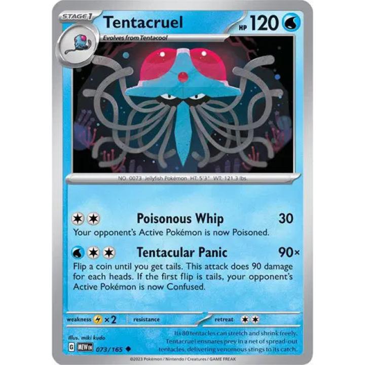 Tentacruel 073/165 - Scarlet & Violet 151 - Reverse Holofoil