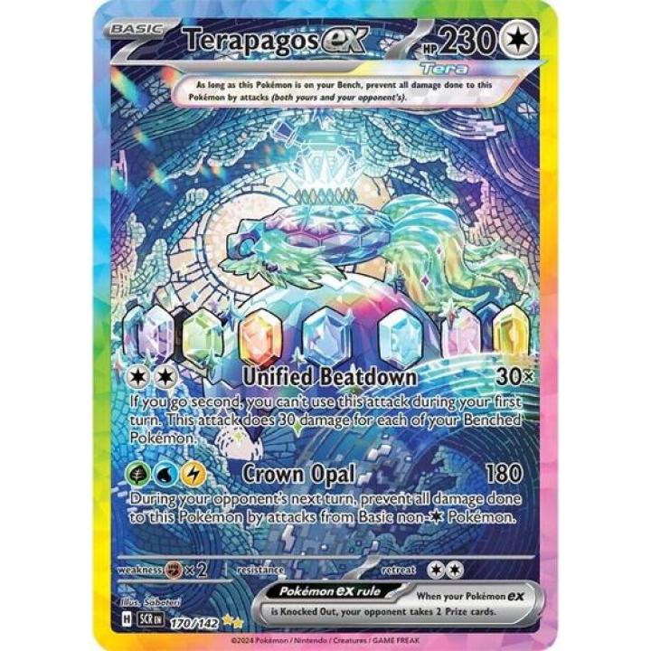 Terapagos ex 170//142 - Stellar Crown - Holofoil