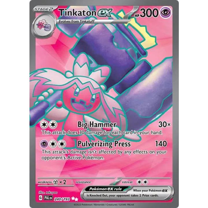 Tinkaton ex 240/193 - Paldea Evolved - Holofoil