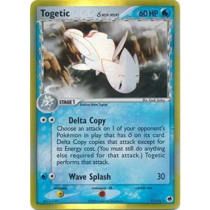 Togetic (Delta Species) 11/101 - EX Dragon Frontiers - Reverse Holofoil