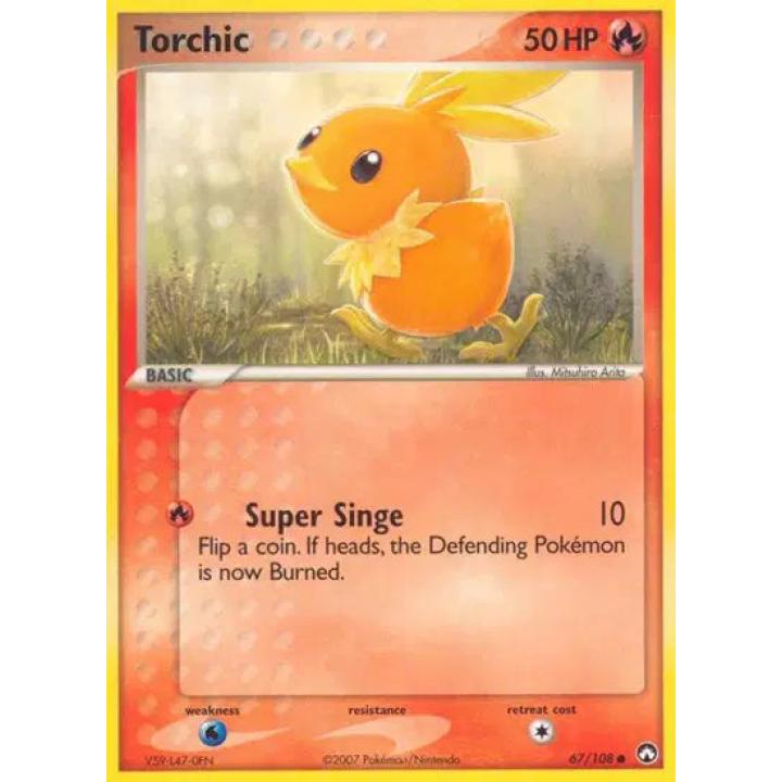 Torchic 67/108 - EX Power Keepers - Normal