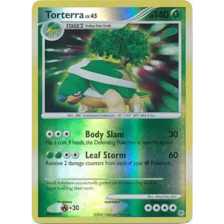 Torterra Lv.45 17/130 - Diamond & Pearl - Reverse Holofoil