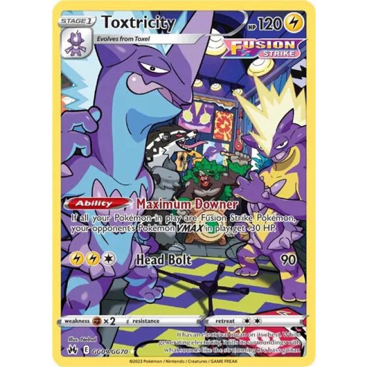 Toxtricity GG09/GG70 - Crown Zenith: Galarian Gallery - Holofoil