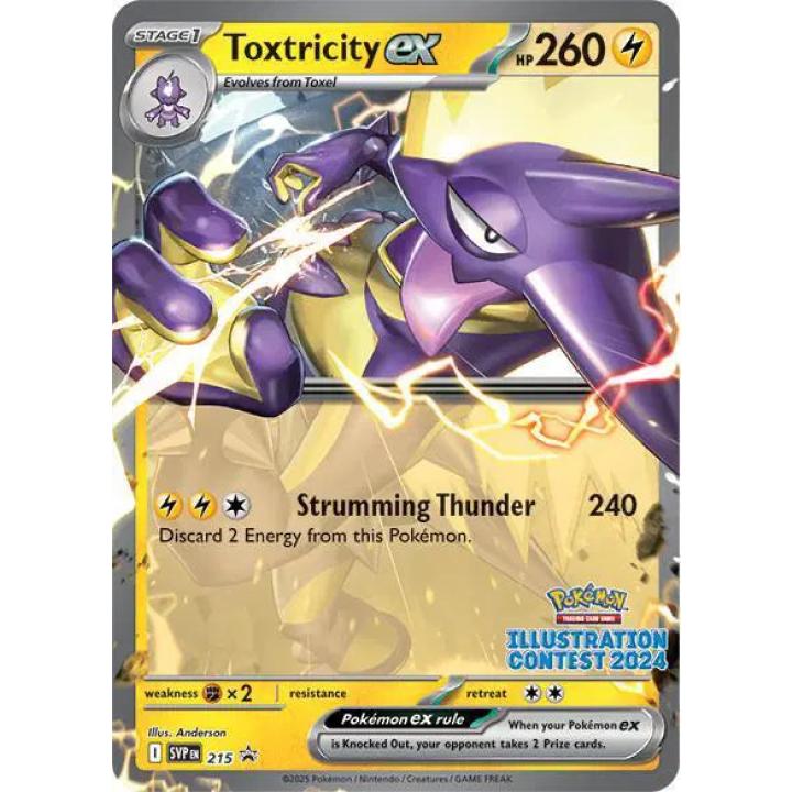 Toxtricity ex (Illustration Contest 2024) 215 - Scarlet & Violet Promo - Normal