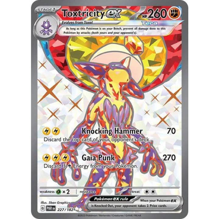 Toxtricity ex 227/182 - Paradox Rift - Holofoil