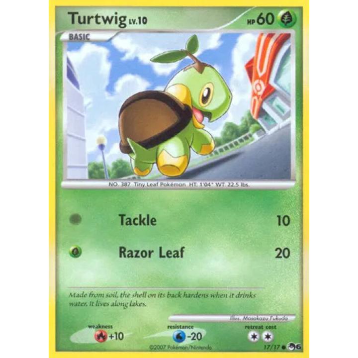 Turtwig Lv.10 17/17 - POP Series 6 - Holofoil