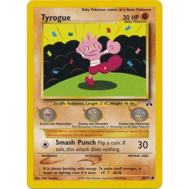 Tyrogue 66/75 - Neo Discovery (Unlimited) - Normal