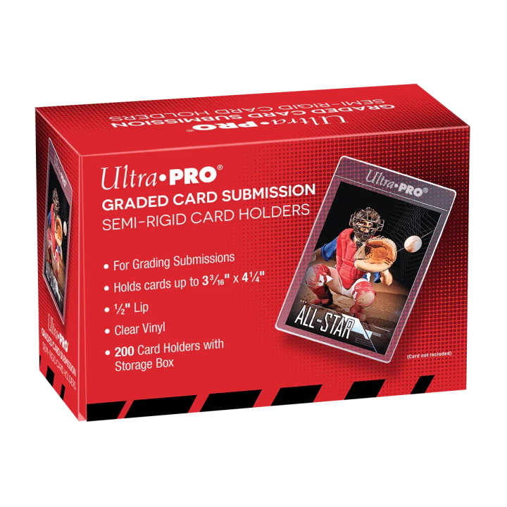 Ultra Pro - Semi Rigid Card Holders - Lip Tall (200 stuks)