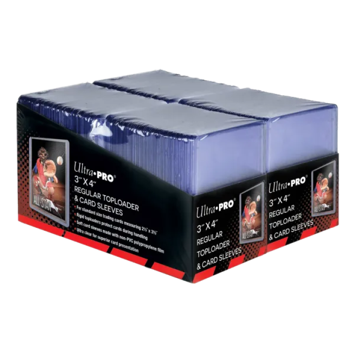 Ultra Pro - 3"x4" Regular Toploader + Soft Card Sleeves (200 stuks)