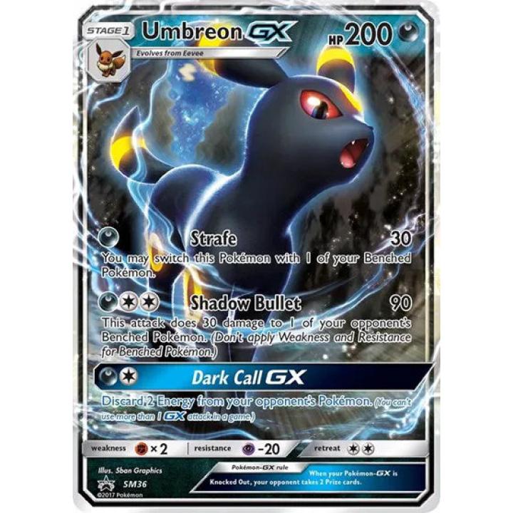Umbreon GX SM36 - Sun & Moon Promo - Holofoil