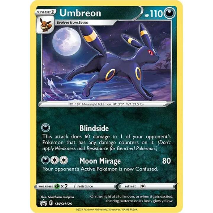 Umbreon SWSH129 - Sword & Shield Promo - Holofoil