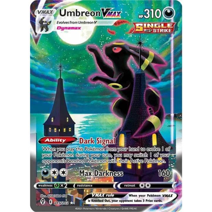Umbreon VMAX 215/203 - Evolving Skies - Holofoil
