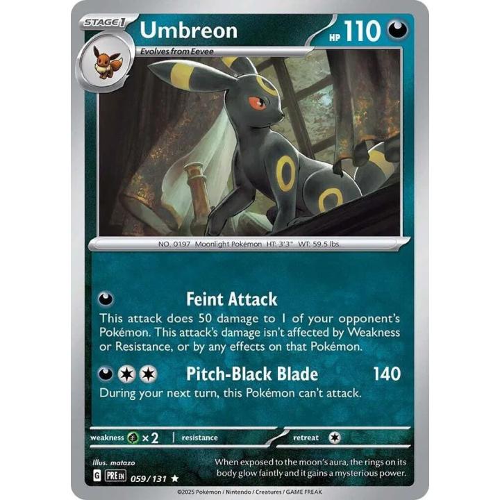Umbreon 059/131 - Prismatic Evolutions - Holofoil
