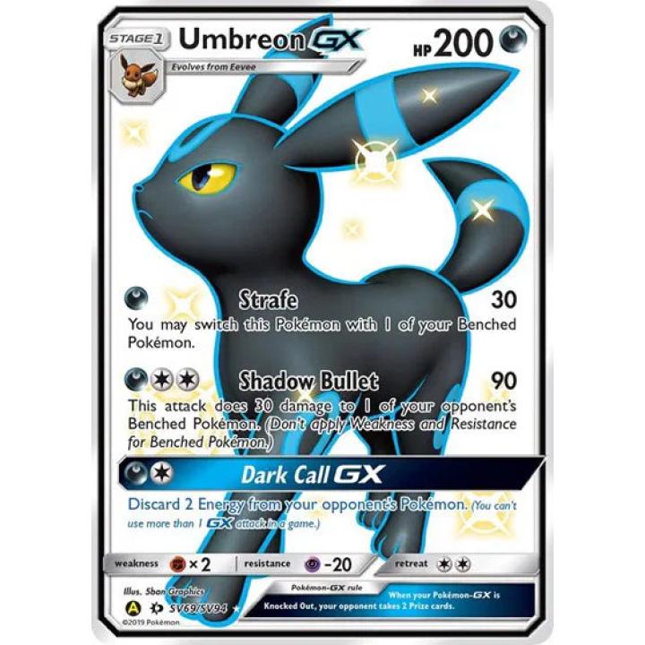 Umbreon GX SV69/SV94  - Hidden Fates: Shiny Vault - Holofoil