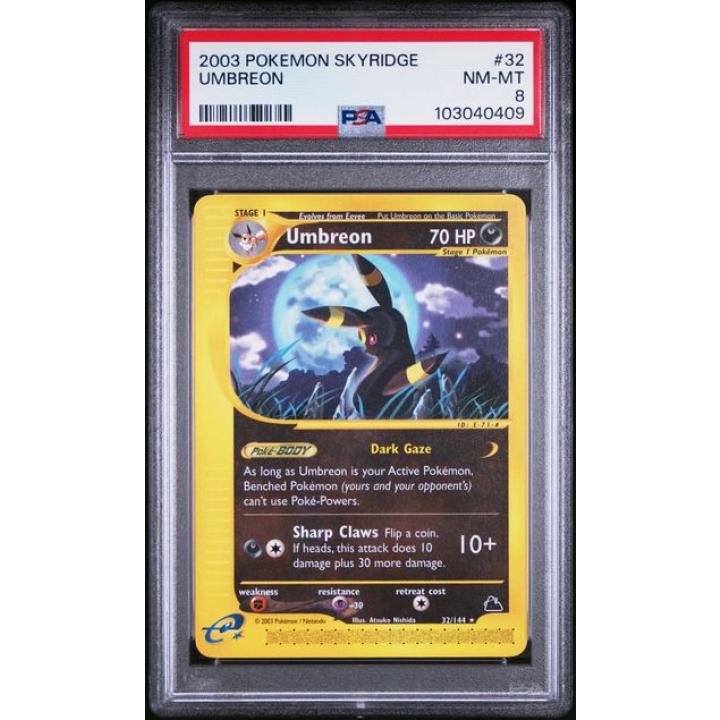 Umbreon (PSA 8) 32/144 - Skyridge - Normal
