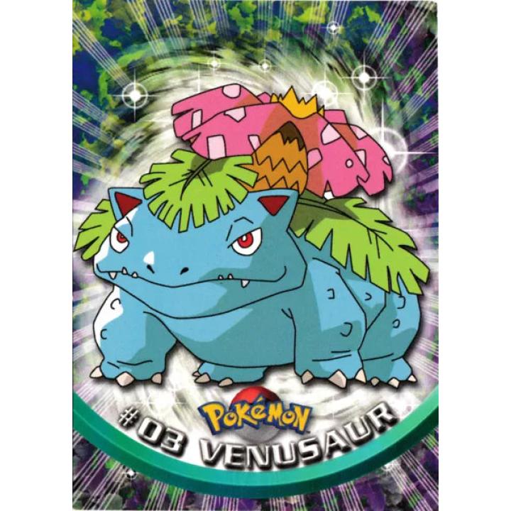 Venusaur 03 - Topps Series 1 - Base Chrome