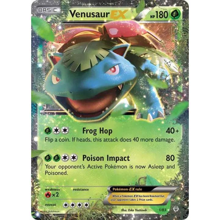 Venusaur ex 1/83 - Generations - Holofoil