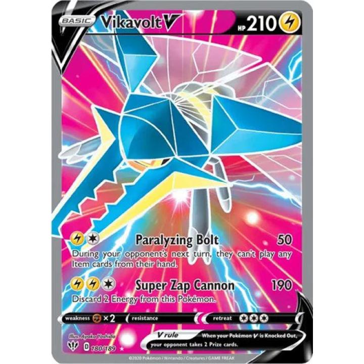 Vikavolt V 180/189 - Darkness Ablaze - Holofoil