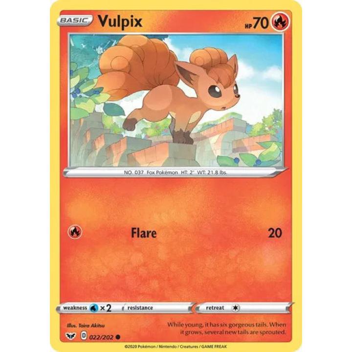 Vulpix 022/202 - Sword & Shield - Normal
