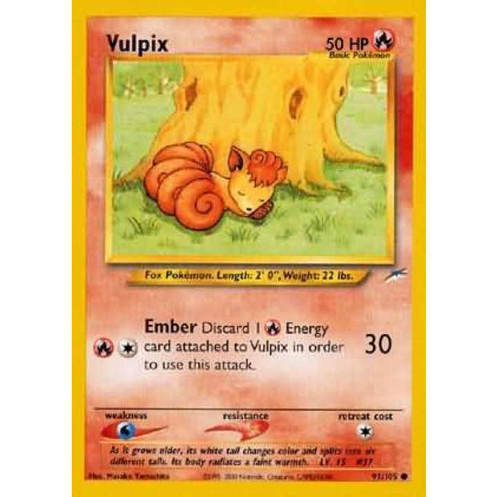 Vulpix 91/105 - Neo Destiny (Unlimited) - Normal