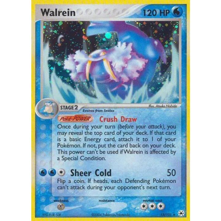 Walrein 15/101 - EX Hidden Legends - Holofoil