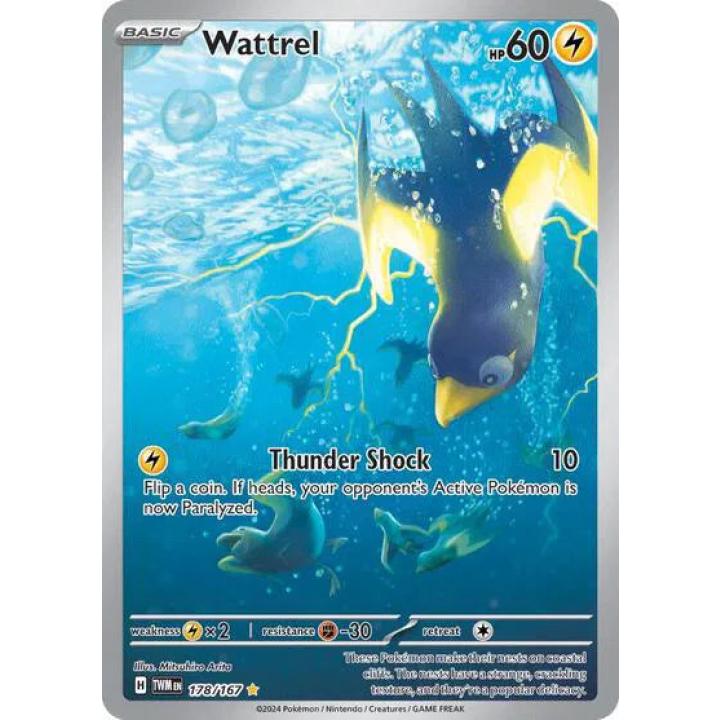 Wattrel 178/167 - Twilight Masquerade - Holofoil