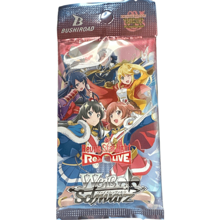 Weiss Schwarz Revue Starlight -Re LIVE: Golden Wind: Booster Pack