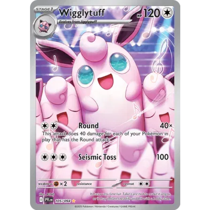 Wigglytuff 105/094 - Phantasmal Flames - Holofoil