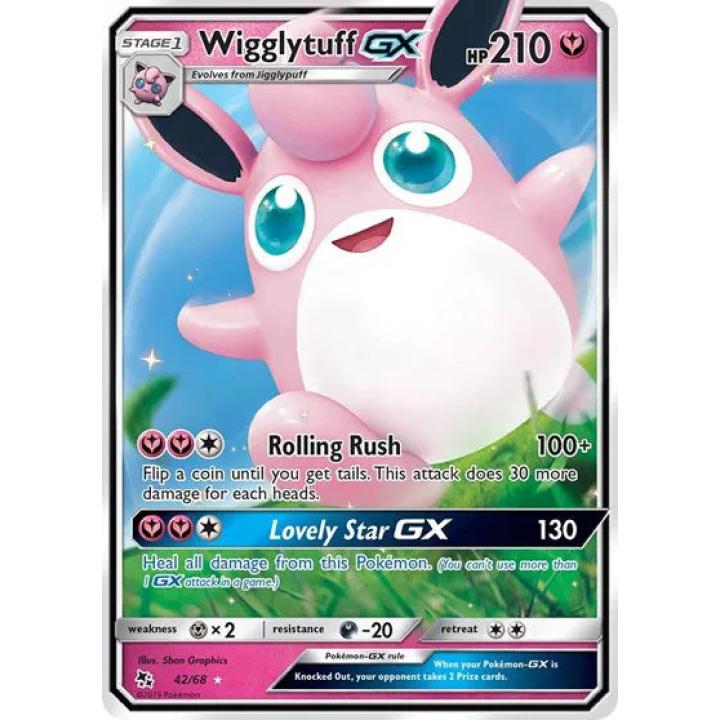 Wigglytuff GX 42/68 - Hidden Fates - Holofoil