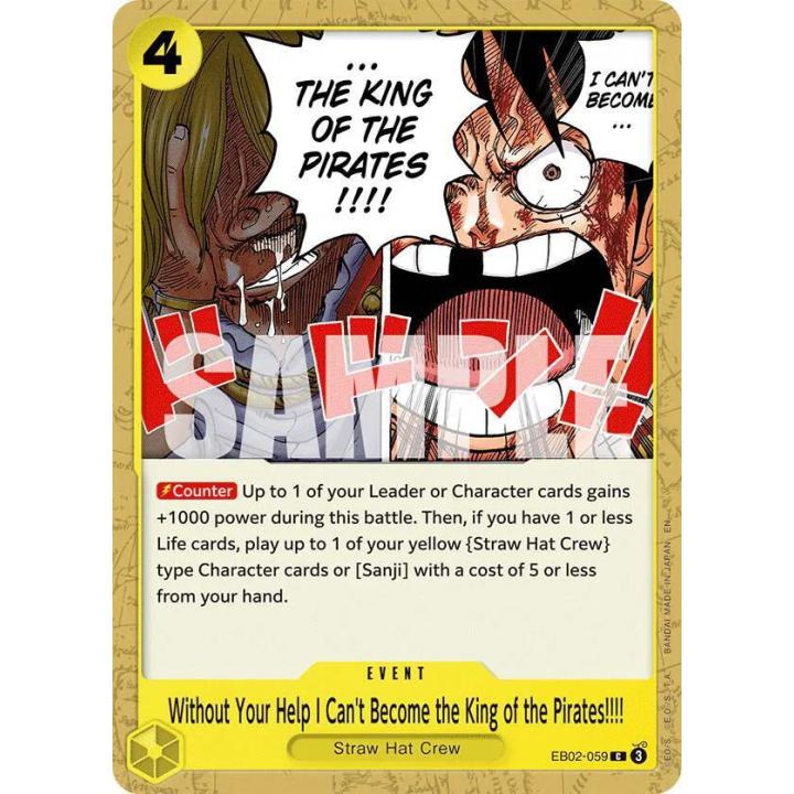 Without Your Help I Can't Become the King of the Pirates!!!! EB02-059 - Anime 25th Collection - Normal