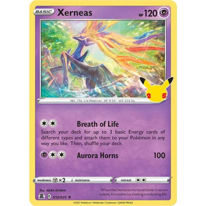 Xerneas 012/025 - Celebrations - Holofoil