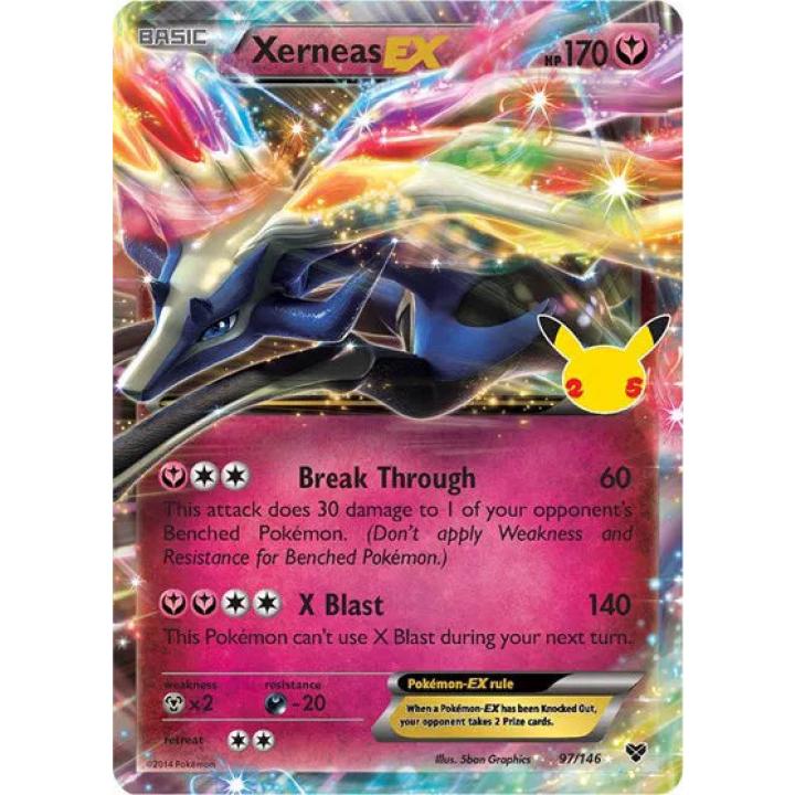 Xerneas EX 97/146 - Celebrations: Classic Collection - Holofoil