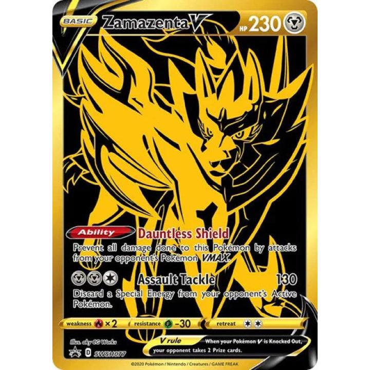 Zamazenta V SWSH077 - Sword & Shield Promo - Holofoil