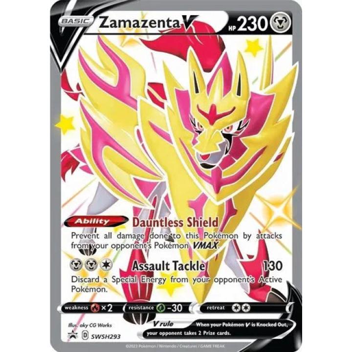 Zamazenta V SWSH293 - Sword & Shield Promo - Holofoil