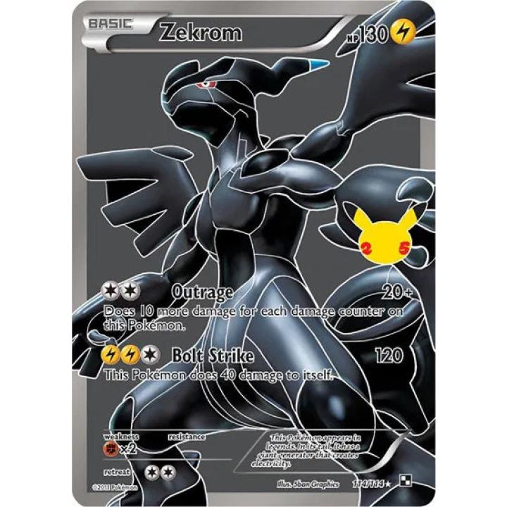 Zekrom 114/114 - Celebrations: Classic Collection - Holofoil