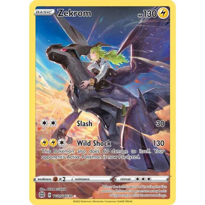 Zekrom TG05/TG30 - Brilliant Stars Trainer Gallery - Holofoil
