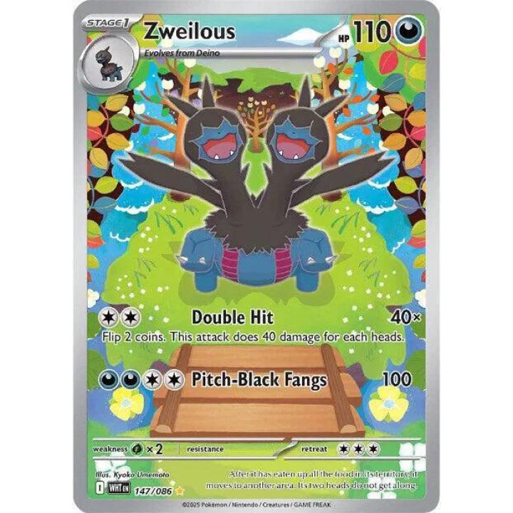 Zweilous 147/086 – White Flare – Holofoil