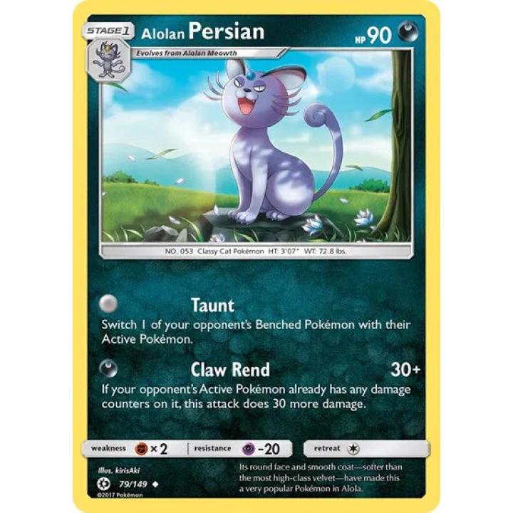Alolan Persian 79/149 - Sun & Moon - Normal